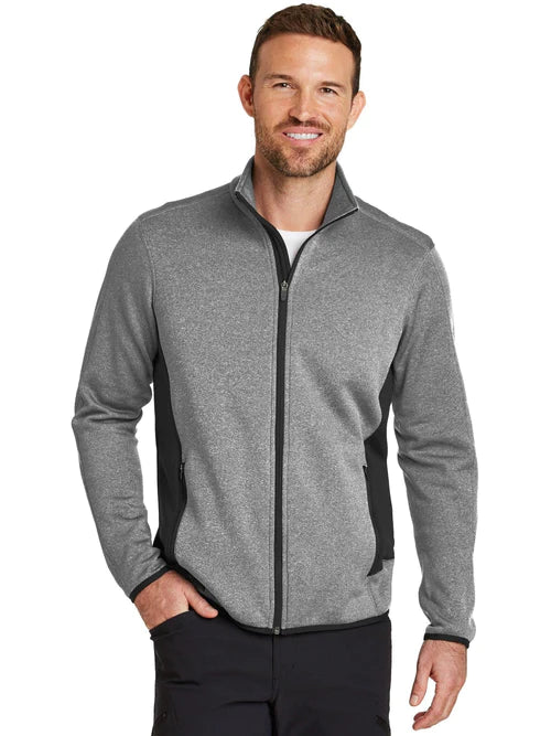 Eddie Bauer Full-Zip Heather Stretch Fleece Jacket