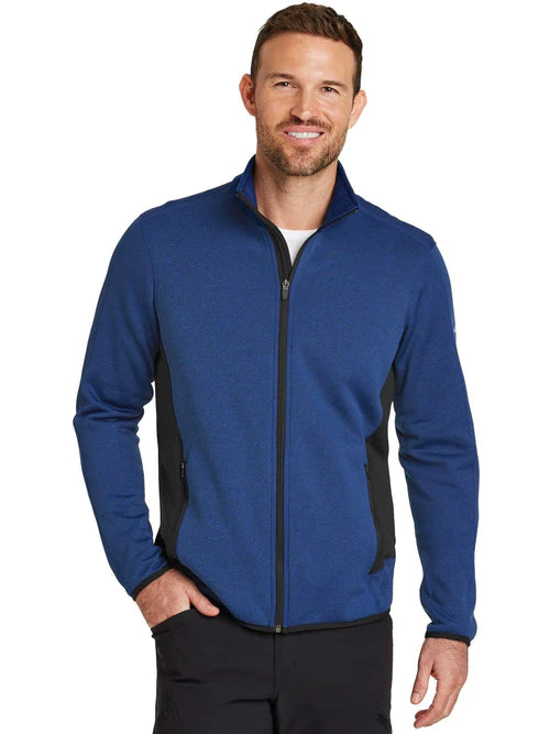 Eddie Bauer Full-Zip Heather Stretch Fleece Jacket