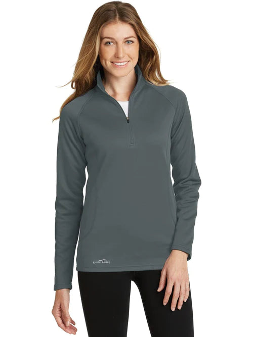 Eddie Bauer Ladies Smooth Fleece 1/2-Zip