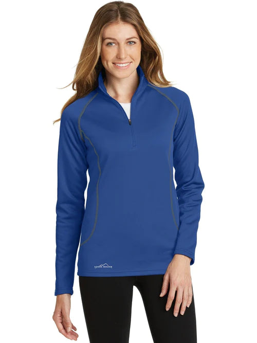 Eddie Bauer Ladies Smooth Fleece 1/2-Zip