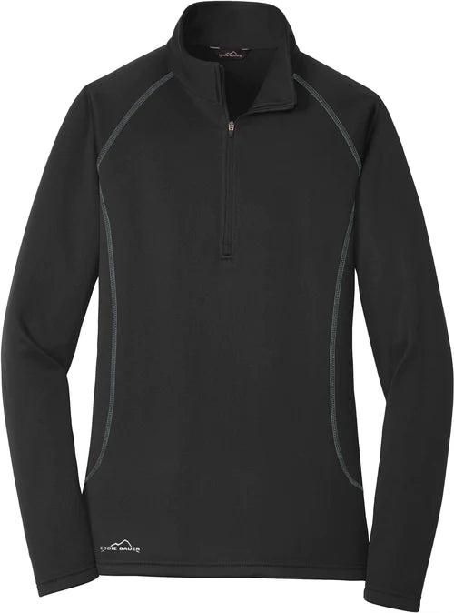 Eddie Bauer Ladies Smooth Fleece 1/2-Zip