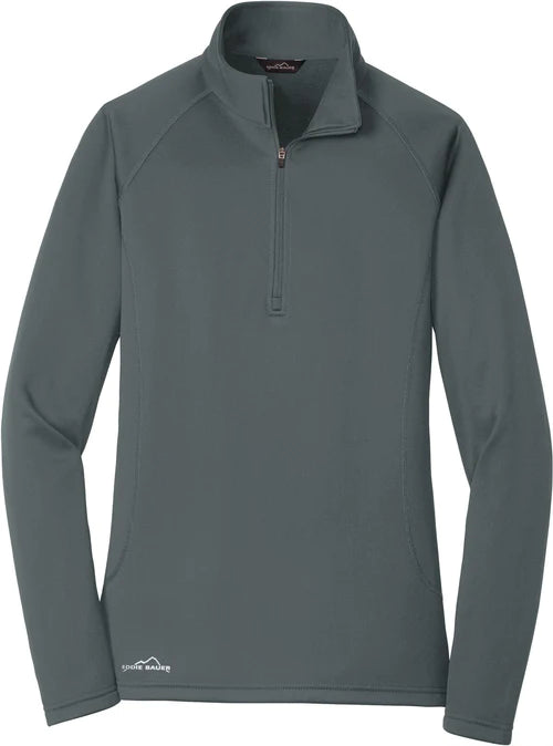 Eddie Bauer Ladies Smooth Fleece 1/2-Zip
