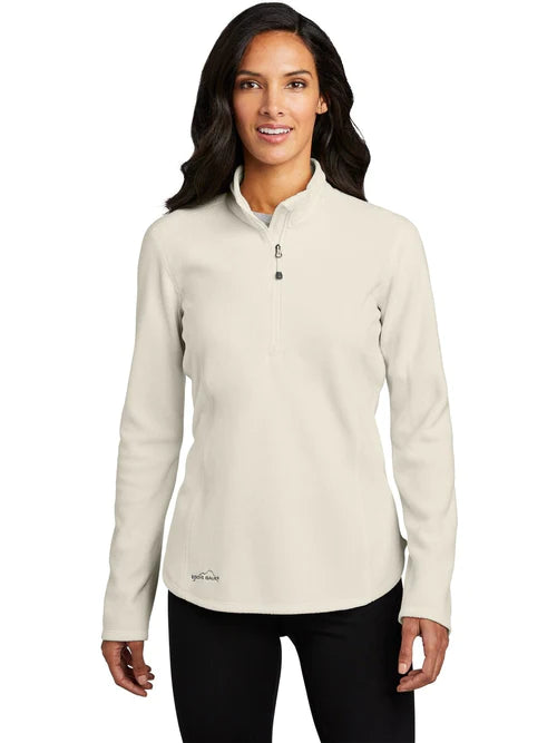 Eddie Bauer Ladies 1/2-Zip Microfleece Jacket