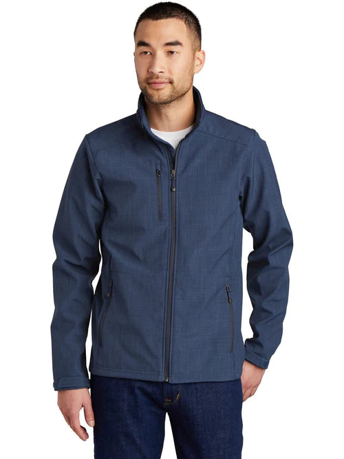 Eddie Bauer Shaded Crosshatch Soft Shell Jacket