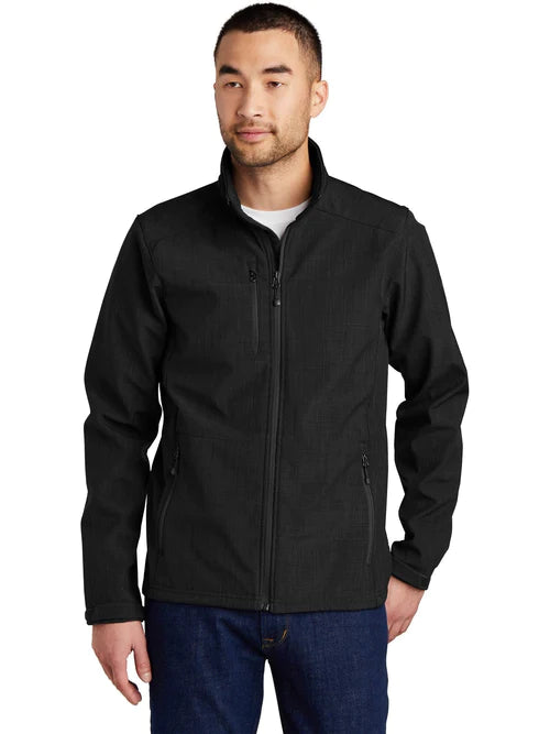 Eddie Bauer Shaded Crosshatch Soft Shell Jacket