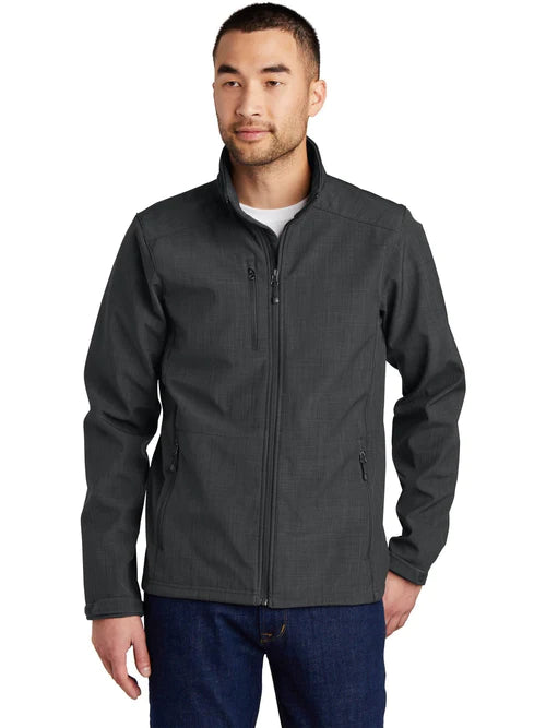Eddie Bauer Shaded Crosshatch Soft Shell Jacket