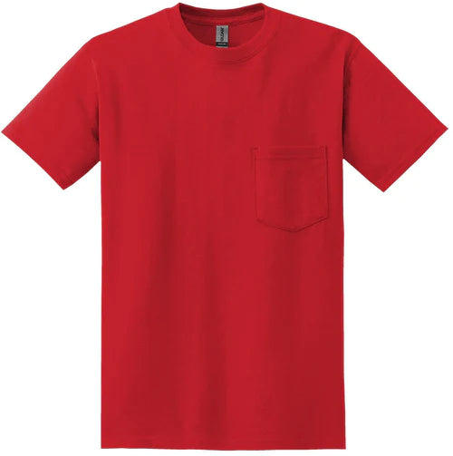 Gildan DryBlend 50 Cotton/50 Poly Pocket T-Shirt