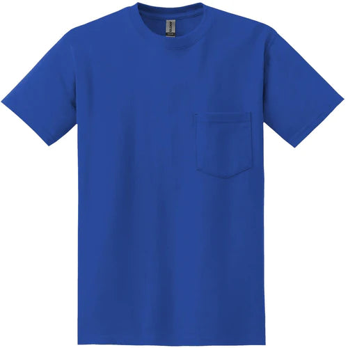 Gildan DryBlend 50 Cotton/50 Poly Pocket T-Shirt