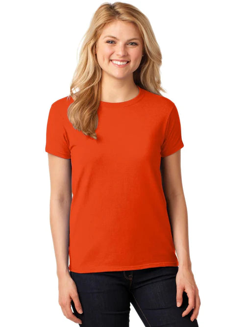 Gildan Ladies Heavy Cotton 100% Cotton T-Shirt