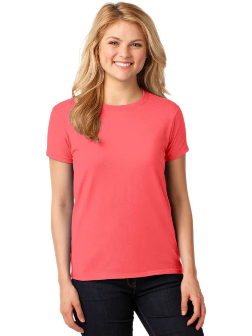 Gildan Ladies Heavy Cotton 100% Cotton T-Shirt