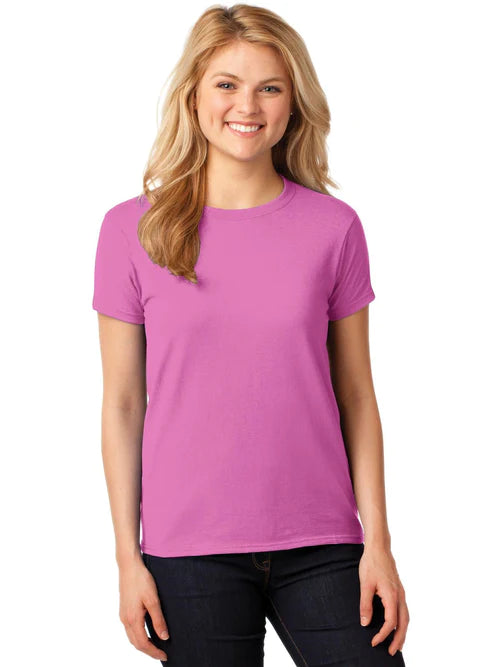Gildan Ladies Heavy Cotton 100% Cotton T-Shirt