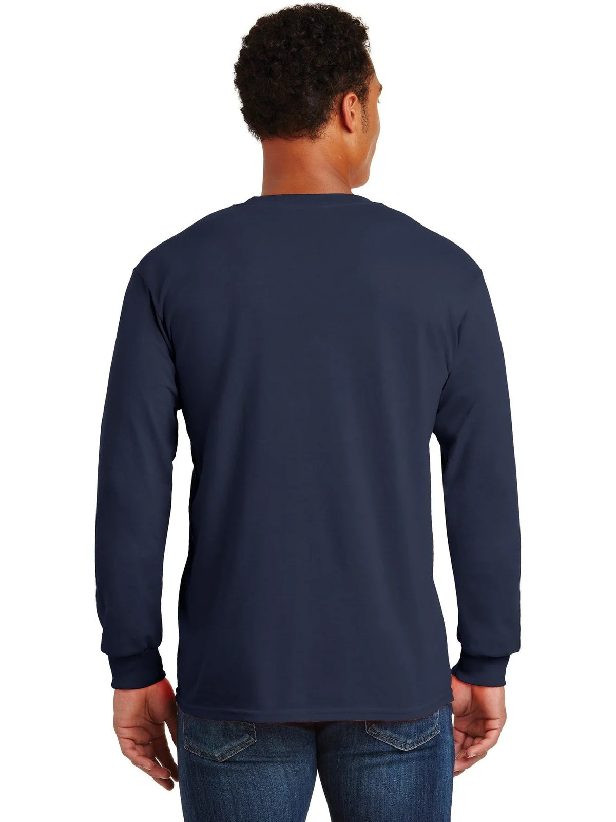 Gildan Ultra Cotton 100% US Cotton Long Sleeve T-Shirt with Pocket