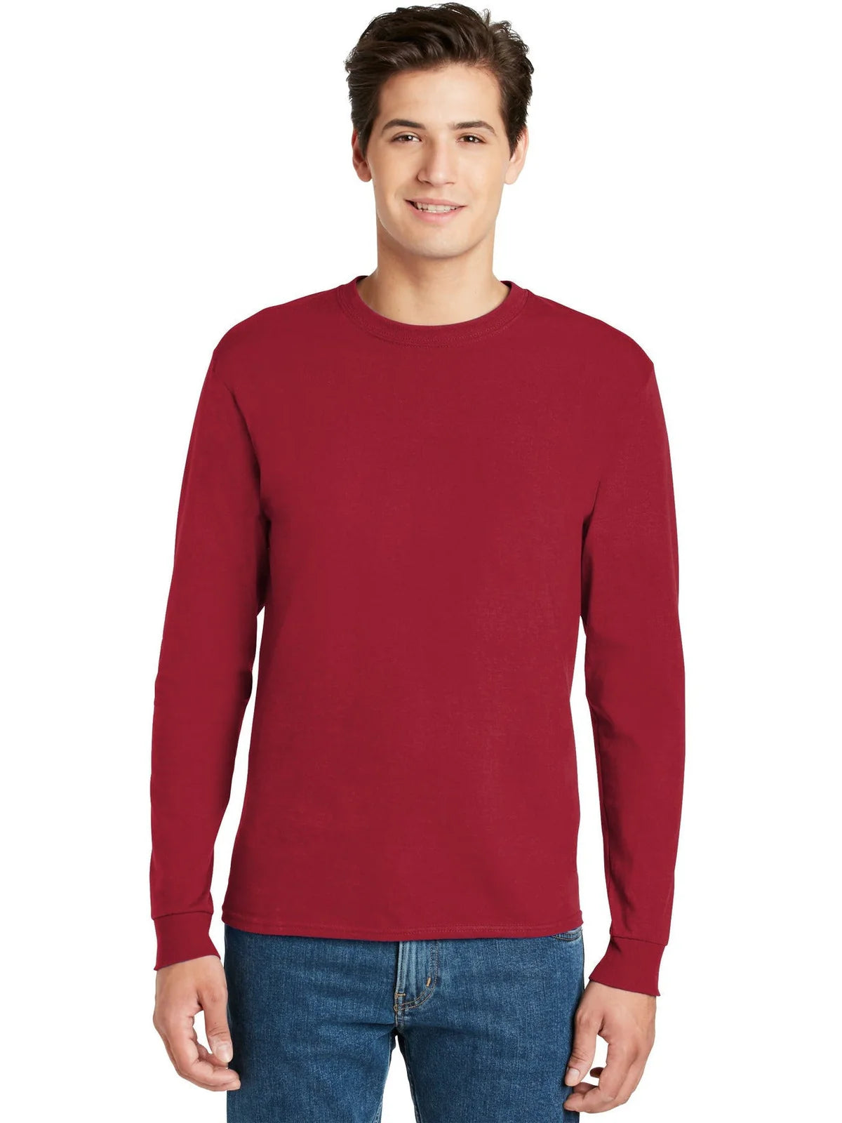 Hanes Authentic 100% Cotton Long Sleeve T-Shirt