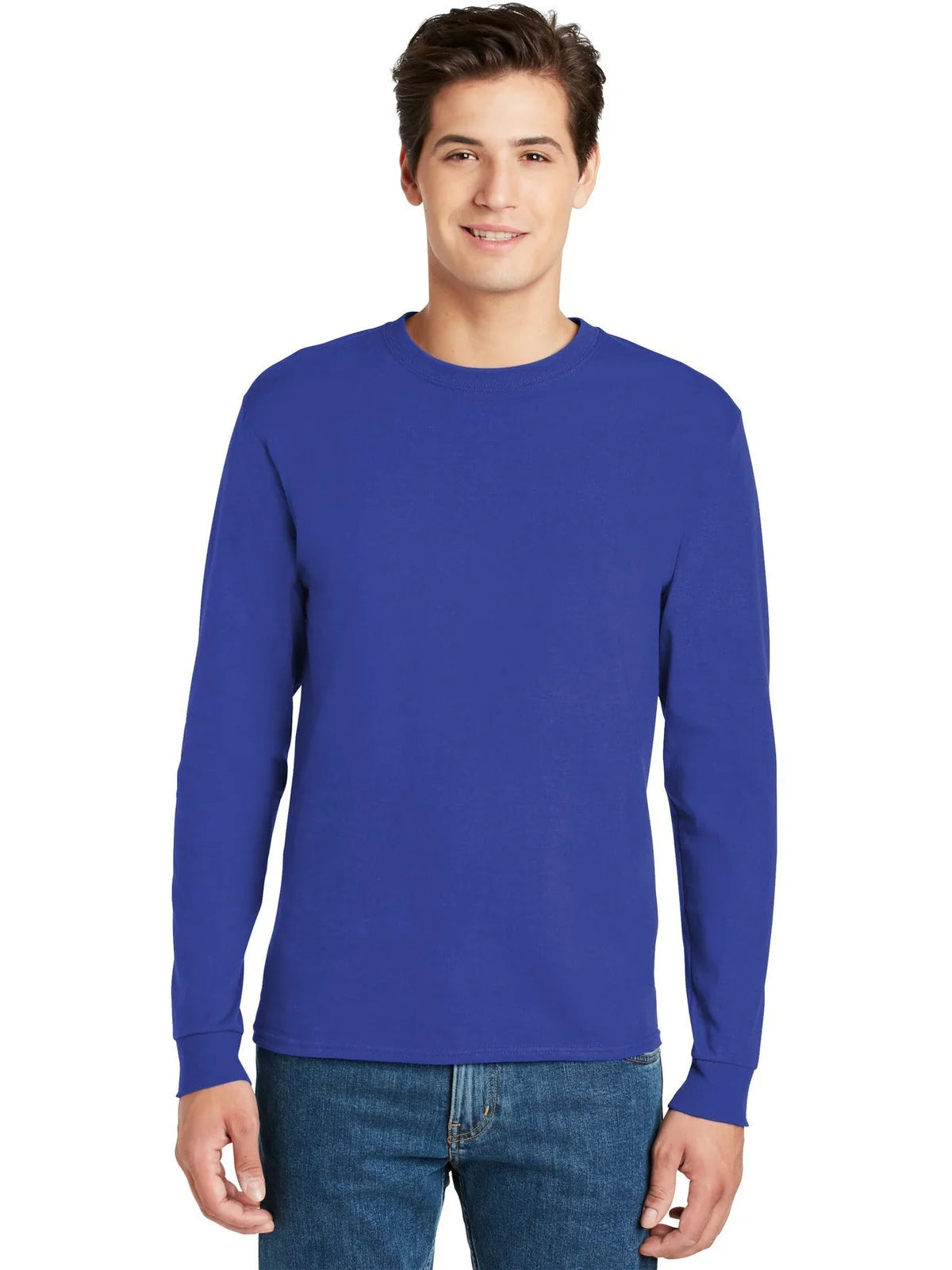 Hanes Authentic 100% Cotton Long Sleeve T-Shirt