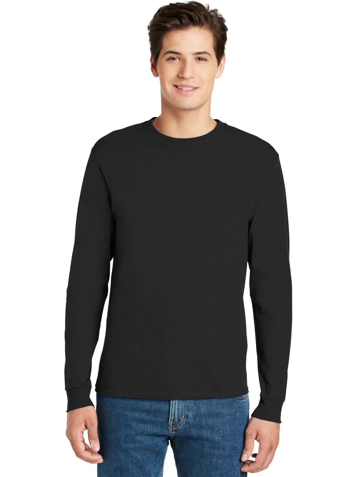 Hanes Authentic 100% Cotton Long Sleeve T-Shirt