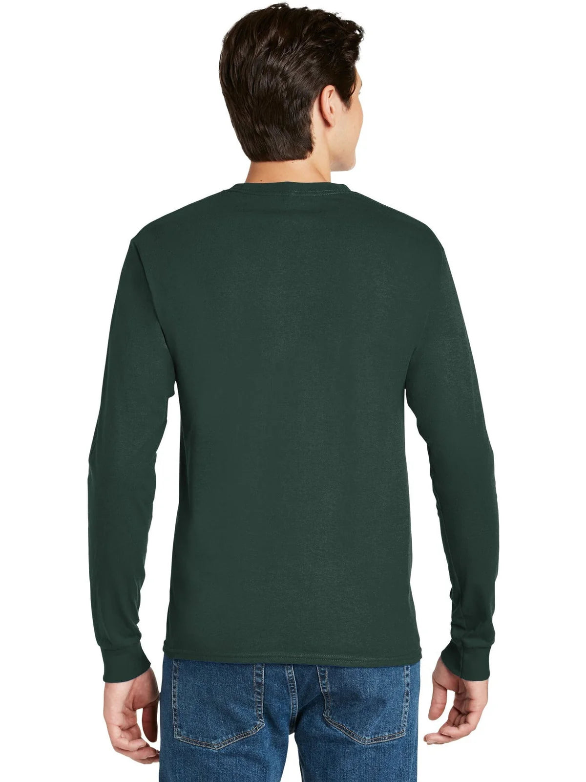 Hanes Authentic 100% Cotton Long Sleeve T-Shirt