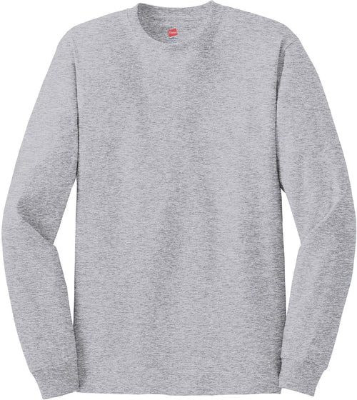 Hanes Authentic 100% Cotton Long Sleeve T-Shirt