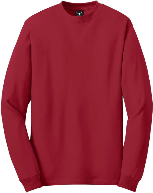 Hanes Beefy-T 100% Cotton Long Sleeve T-Shirt