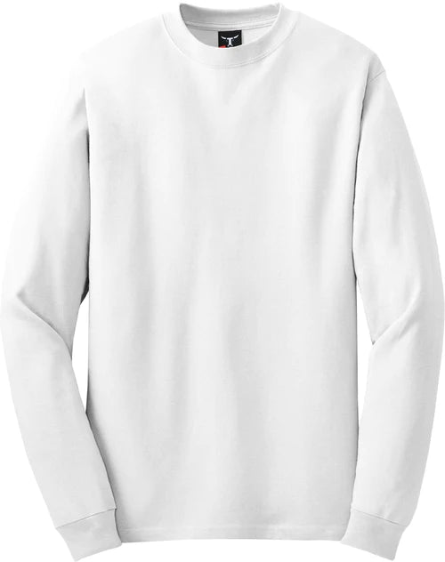 Hanes Beefy-T 100% Cotton Long Sleeve T-Shirt