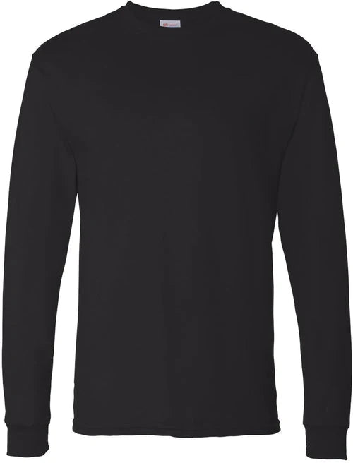 Hanes Essential T 100% Cotton Long Sleeve T-Shirt