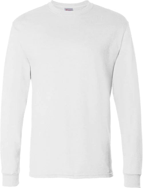 Hanes Essential T 100% Cotton Long Sleeve T-Shirt