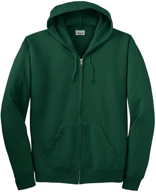 Hanes EcoSmart Full-Zip Hooded Sweatshirt