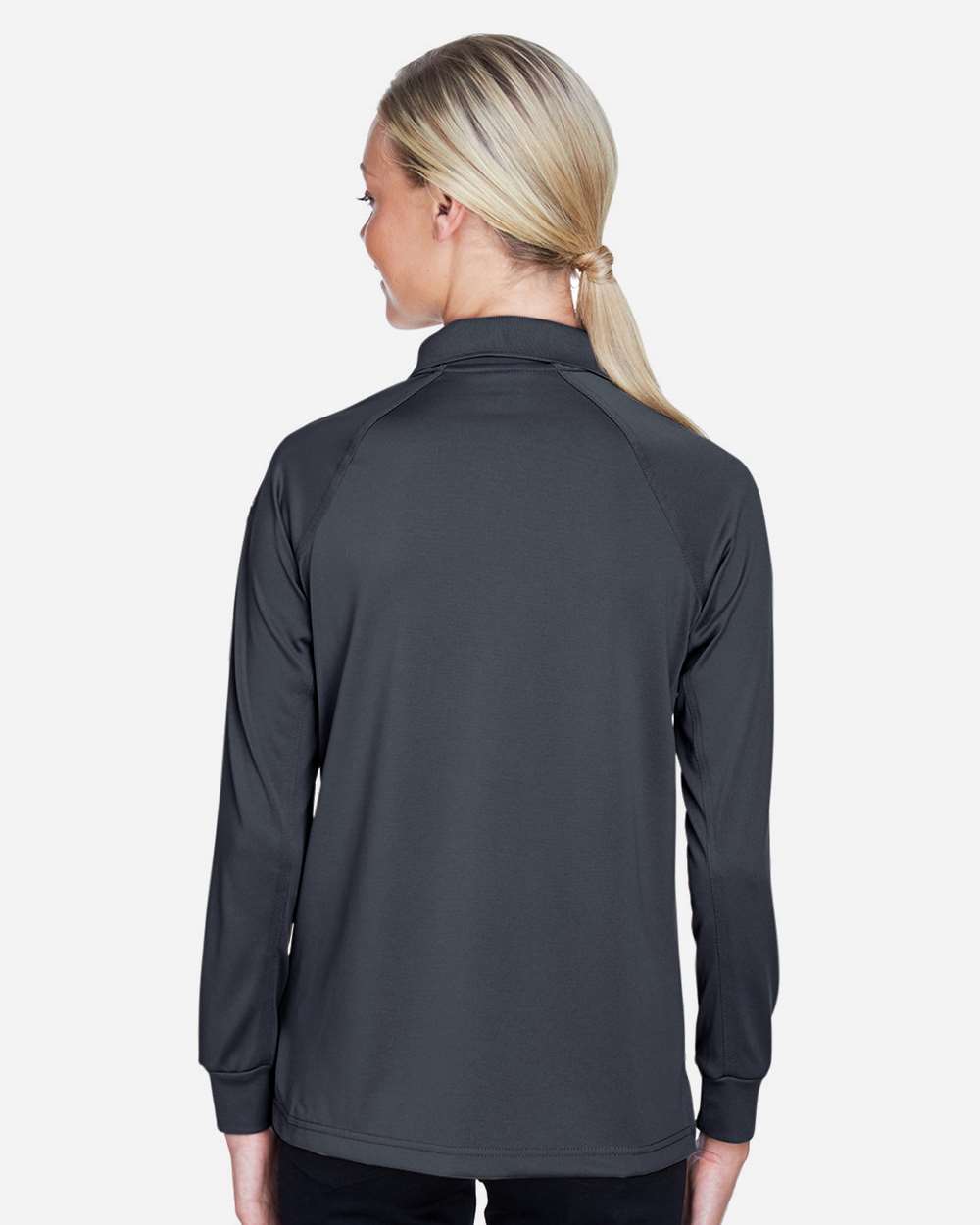 Harriton Women's Advantage Long Sleeve Tactical Polo