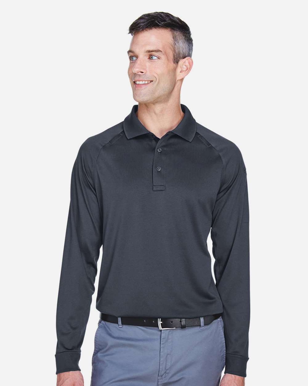 Harriton Advantage Long Sleeve Tactical Polo