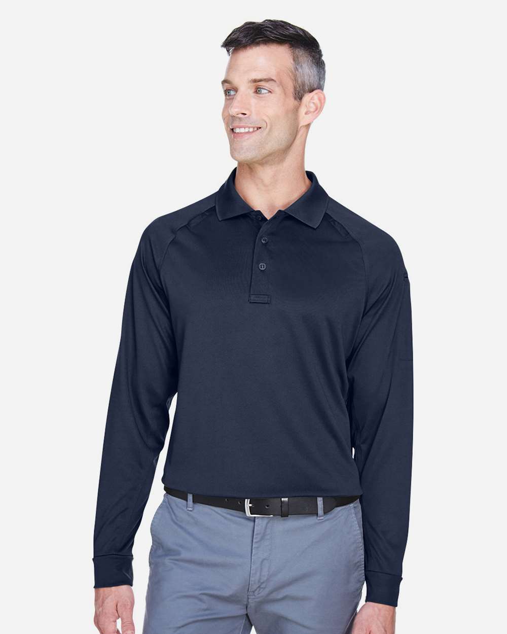 Harriton Advantage Long Sleeve Tactical Polo