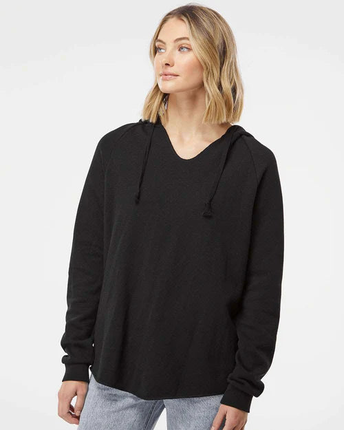 Independent Trading Co. Ladies Lightweight Hooded Sweatshirt