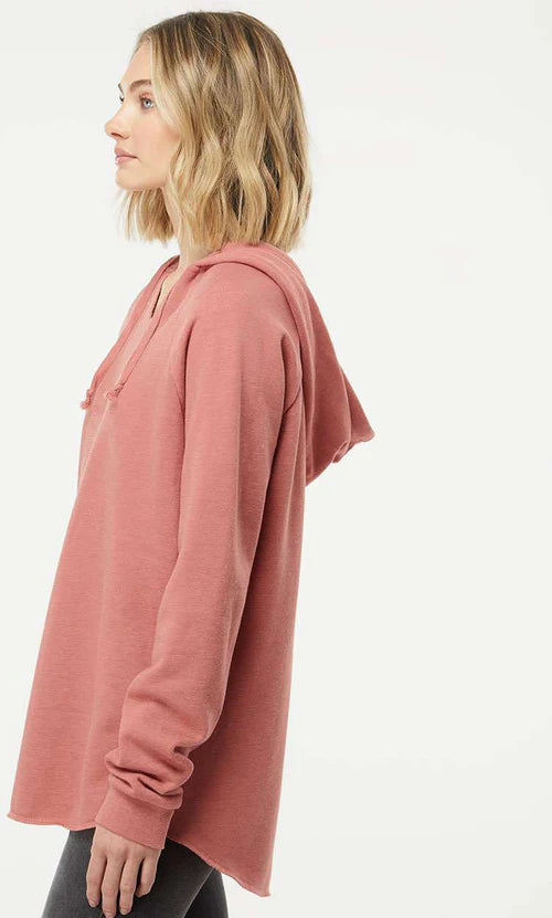 Independent Trading Co. Ladies Lightweight Hooded Sweatshirt