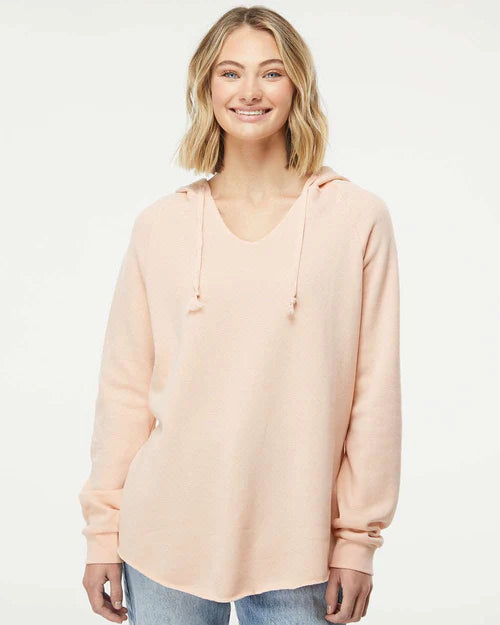 Independent Trading Co. Ladies Lightweight Hooded Sweatshirt