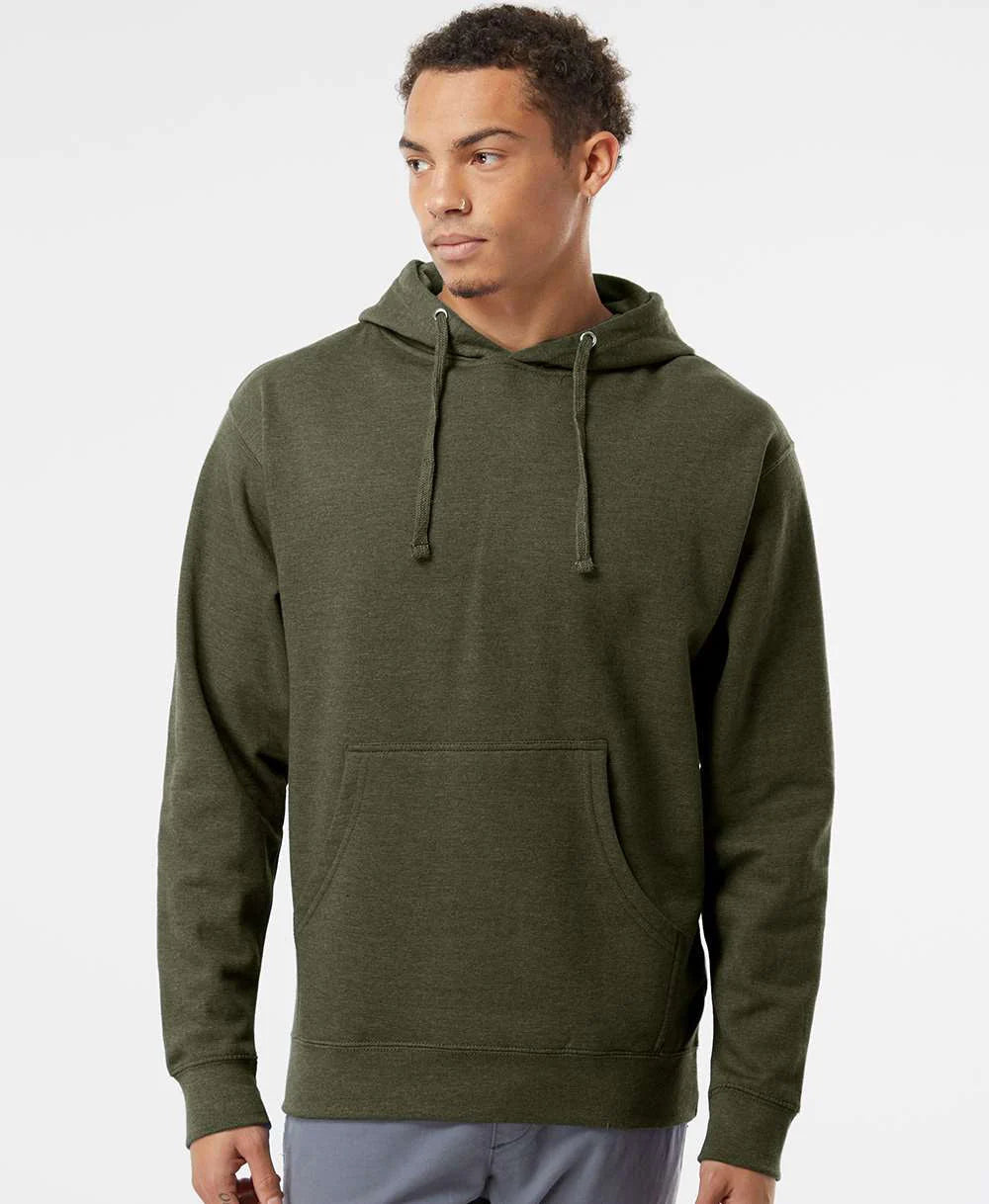 Independent Trading Co. Unisex Midweight Hooded Sweatshirt