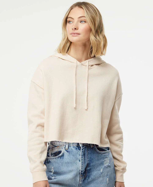 Independent Trading Co. Women’s Cropped Hooded Sweatshirt