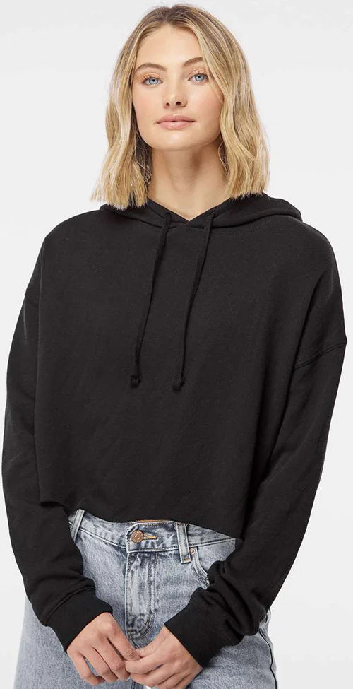 Independent Trading Co. Women’s Cropped Hooded Sweatshirt