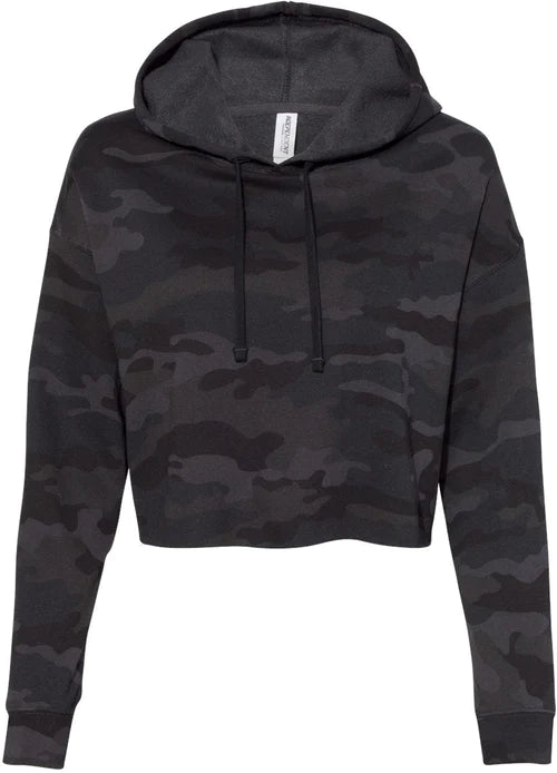 Independent Trading Co. Women’s Cropped Hooded Sweatshirt