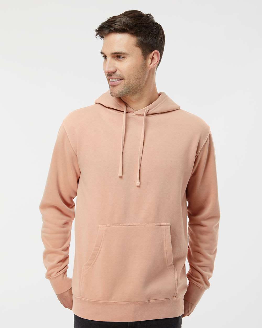 Independent Trading Co. Unisex Midweight Pigment-Dyed Hooded Sweatshirt