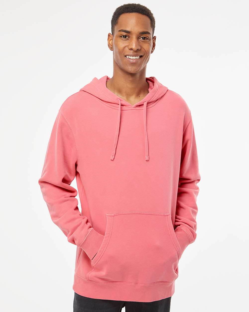 Independent Trading Co. Unisex Midweight Pigment-Dyed Hooded Sweatshirt