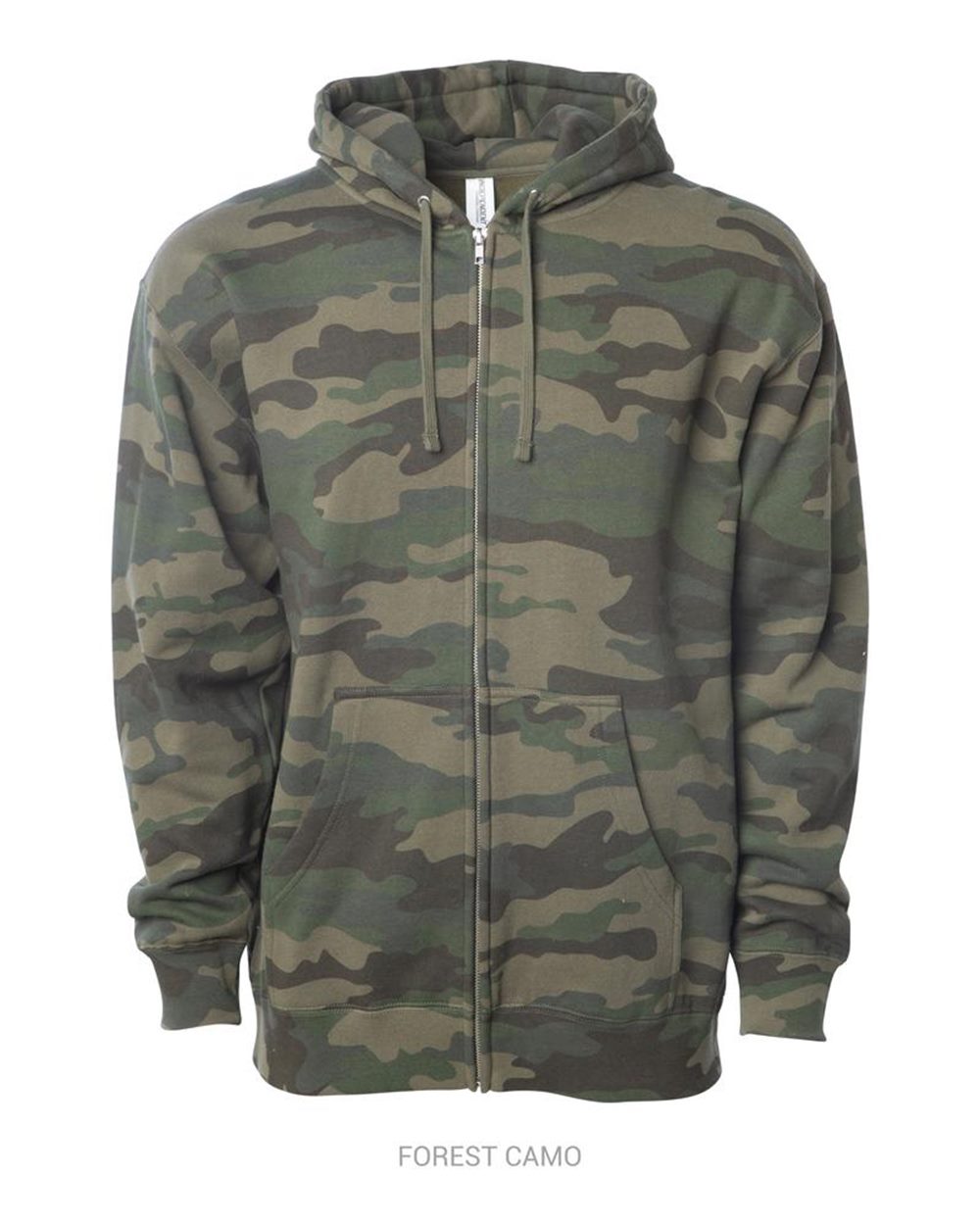 Independent Trading Co. Unisex Midweight Full-Zip Hooded Sweatshirt