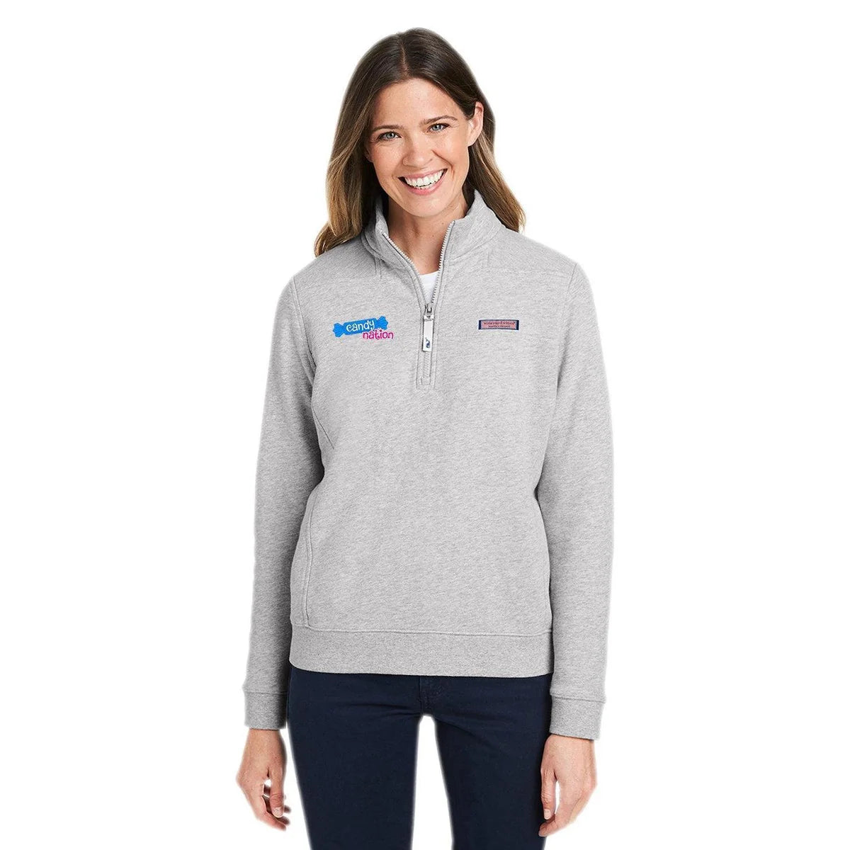 Vineyard Vines Women’s Collegiate Shep Quarter-Zip Sweatshirt