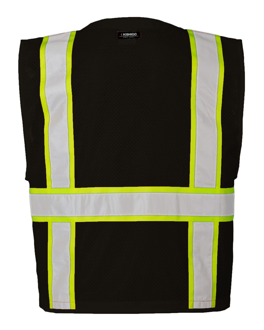 Kishigo Unisex EV Series Enhanced Visibility Multi-Pocket Mesh Vest
