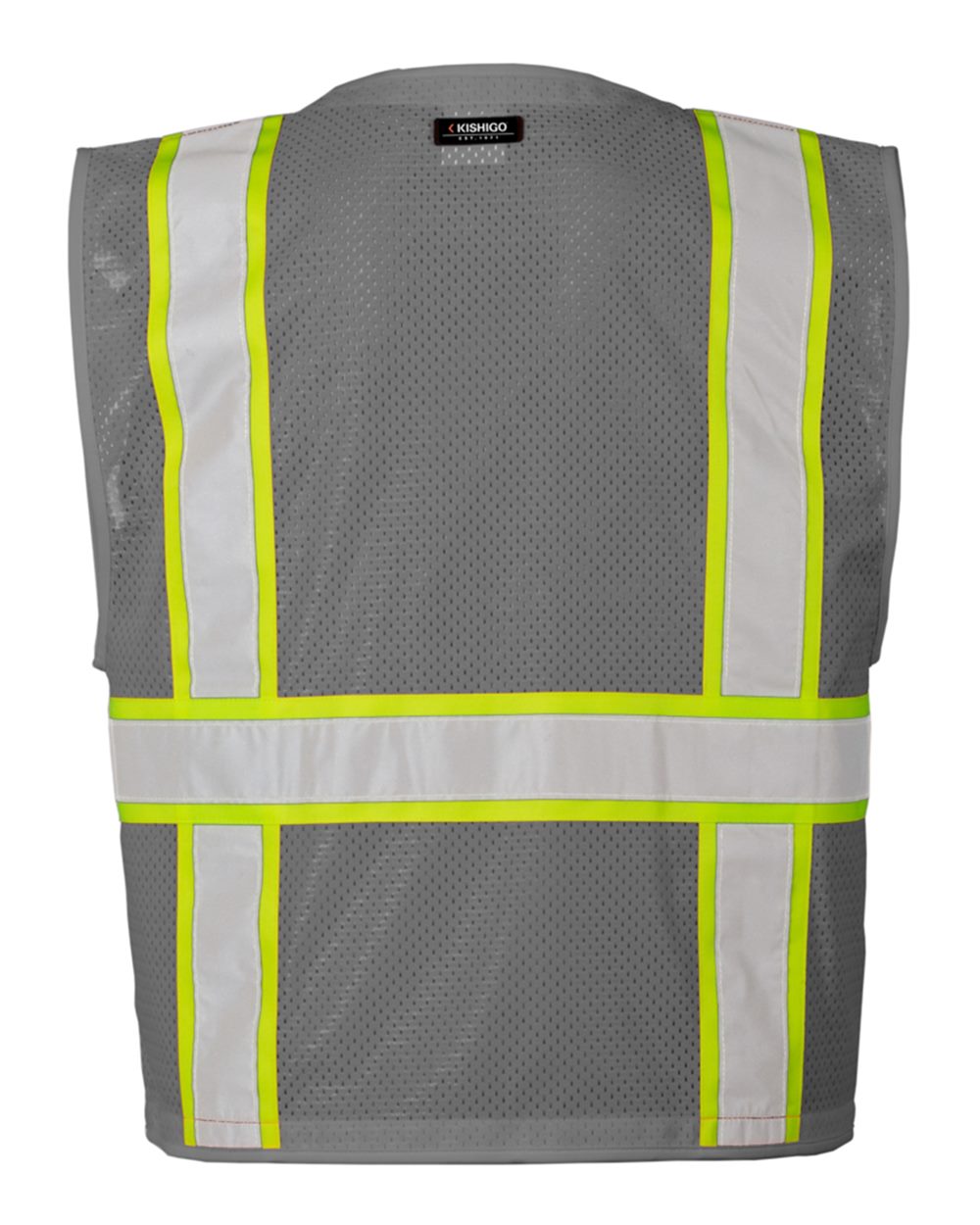 Kishigo Unisex EV Series Enhanced Visibility Multi-Pocket Mesh Vest