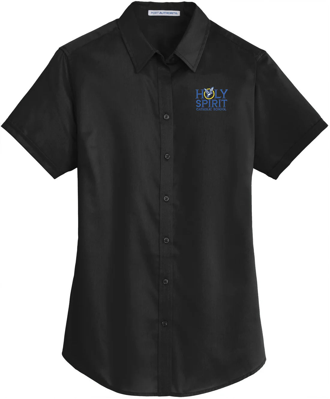 Port Authority Ladies Short Sleeve SuperPro Twill Shirt