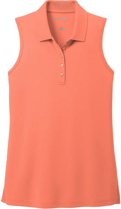 Port Authority Women's Dry Zone UV Micro-Mesh Sleeveless Polo
