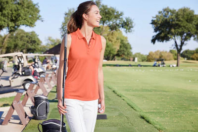 Port Authority Women's Dry Zone UV Micro-Mesh Sleeveless Polo