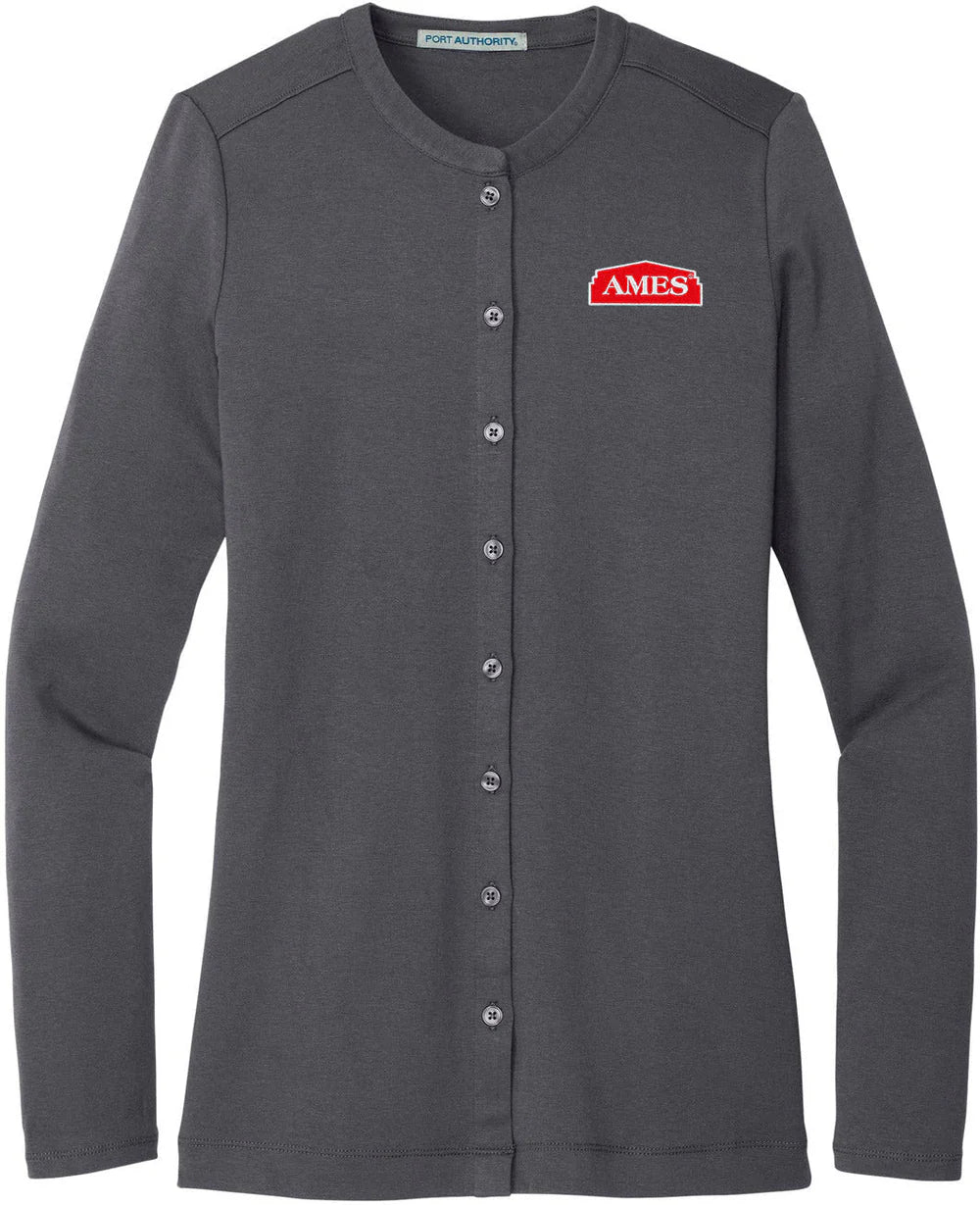 Port Authority Women's Concept Stretch Button-Front Cardigan