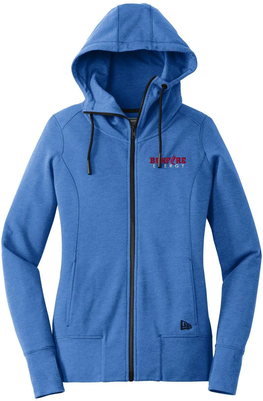 New Era Women's Tri-Blend Fleece Full-Zip Hoodie