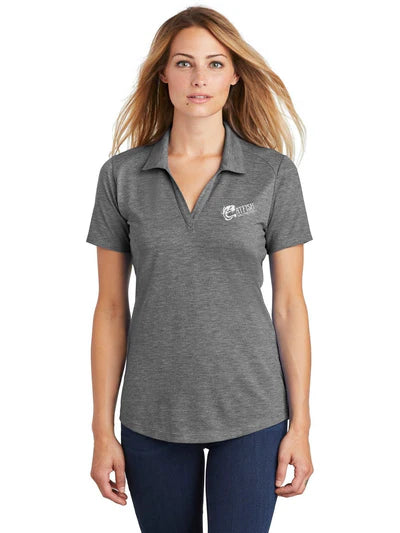 Sport-Tek Ladies PosiCharge Tri-Blend Wicking Polo