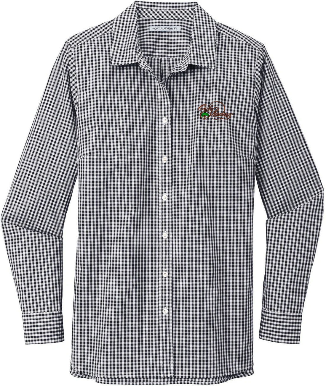 Port Authority Ladies Broadcloth Gingham Easy Care Shirt