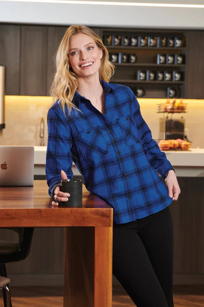 Port Authority Women's Plaid Flannel Shirt